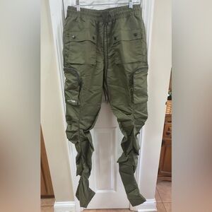 EPTM: STACKED PANTS  green (olive) 32/M (mix7)